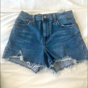 Levi’s 501 High Waisted Jean Shorts